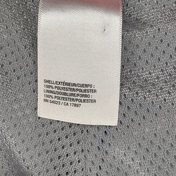 Old Navy Red White Blue Plaid Mesh Lined  Knee Length Swim Trunks Sz L - Picture 7 of 9